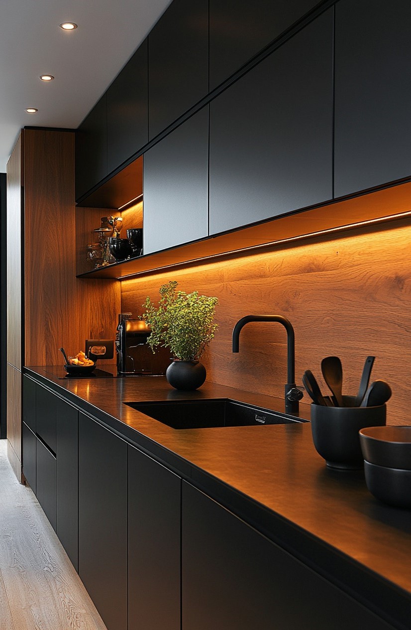 Projeto real de cozinha planejada Rebeschini